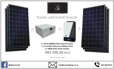 Solar - Supply and Install Specials